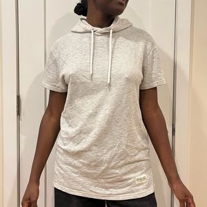 soft grey short sleeve hoodie. Primark “men’s” size medium